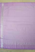 Lavender with Cream tanchoi banarasi saree