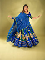 Blue & Green Chaniya Choli