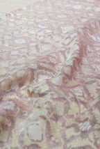 Light pink kora organza banarasi saree