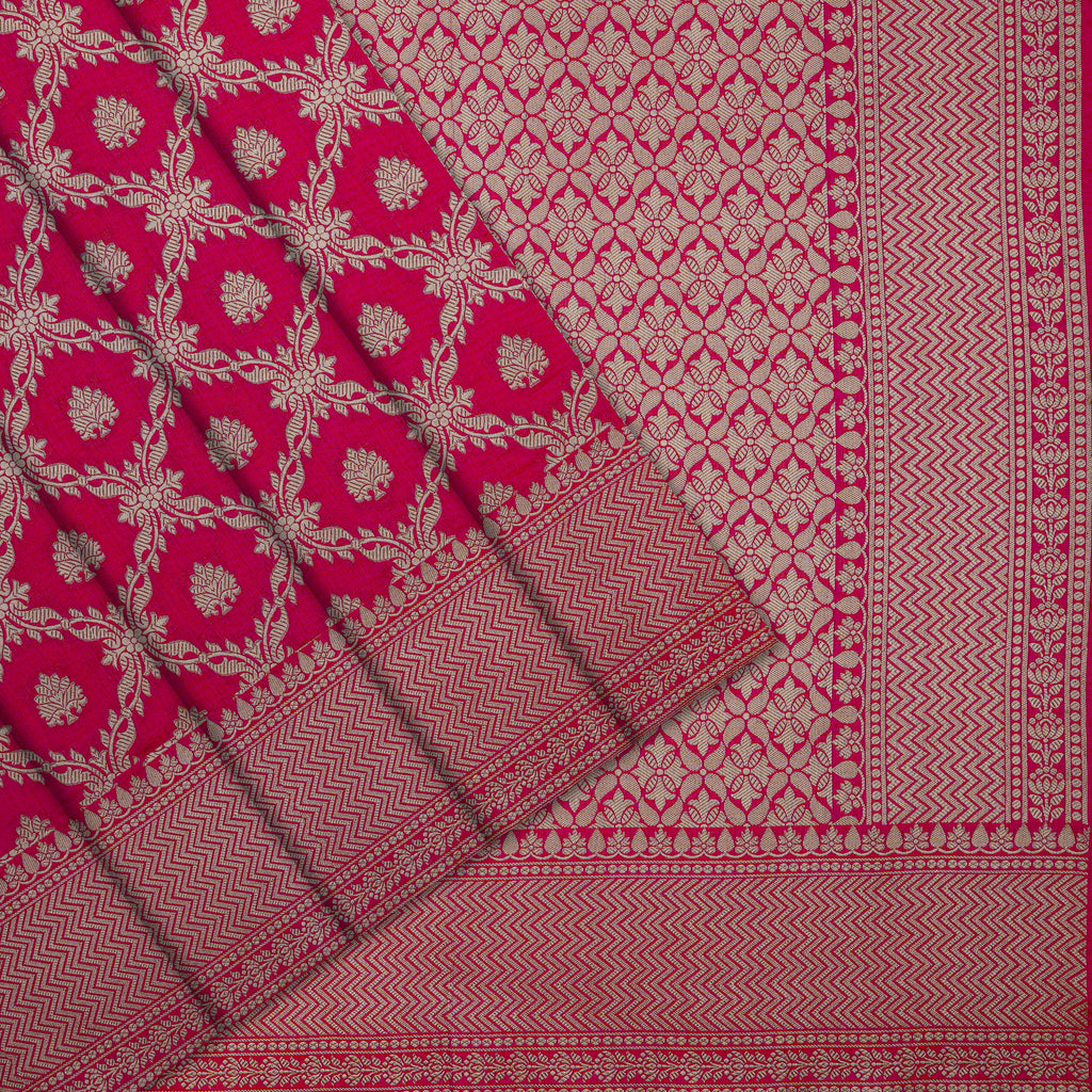 Shot raani katan silk banarasi saree