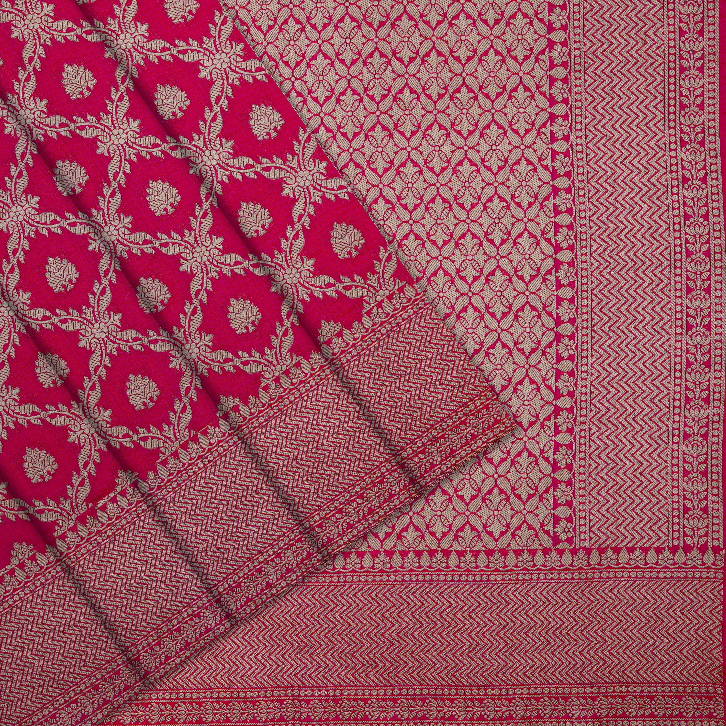 Shot raani katan silk banarasi saree