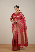 Shot raani katan silk banarasi saree