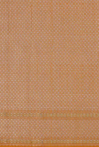 Mustard moonga silk banarasi saree
