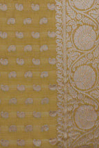 Biscuit moonga silk banarasi saree