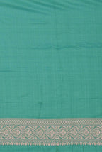 Green katan silk banarasi saree