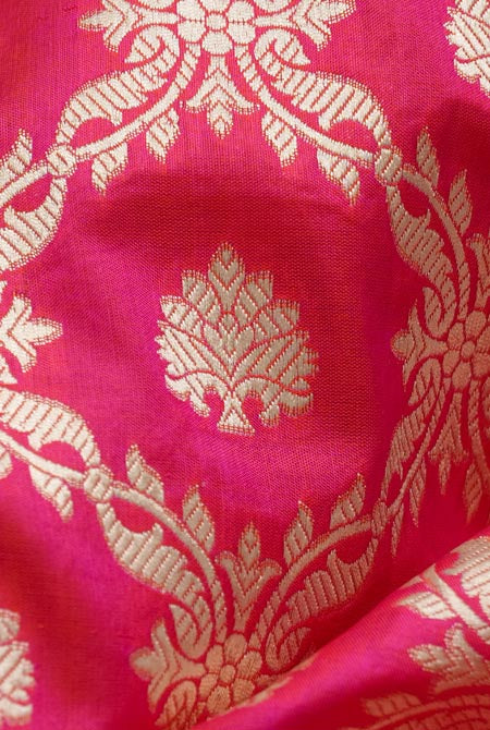 Shot raani katan silk banarasi saree