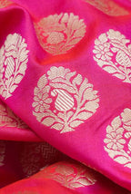 Raani katan silk banarasi saree