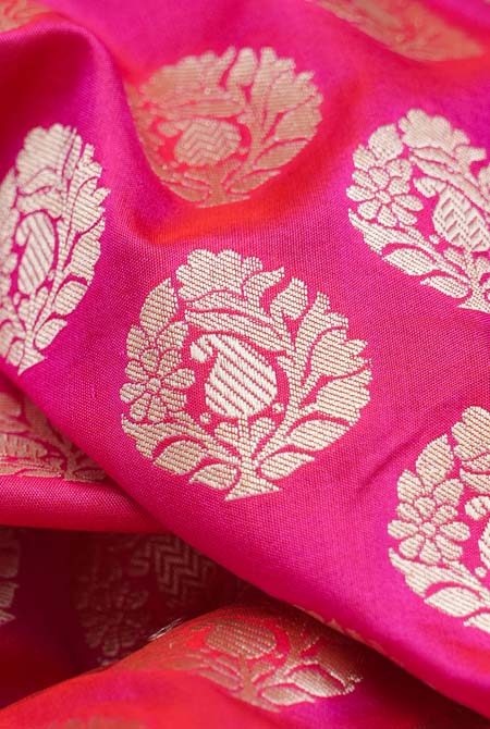 Raani katan silk banarasi saree