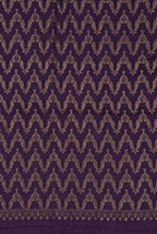 Pink-purple border crepe chiffon banarasi saree