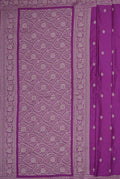 Magenta mashru silk banarasi saree