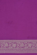 Magenta mashru silk banarasi saree