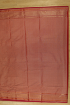 Red banarasi cotton zaal saree