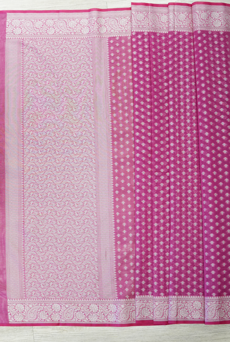 Ranni banarasi cotton butti border saree