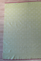 Pista banarasi cotton butti border saree