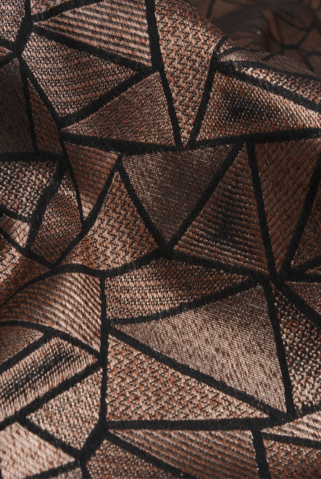 Black soft silk banarasi saree