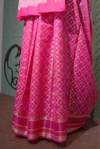 Raani banarasi cotton patola wave saree