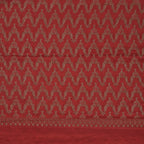 Purple-red border crepe chiffon banarasi saree