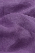 Purple Linen saree