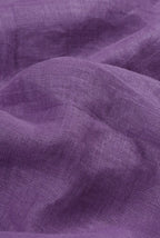 Purple Linen saree