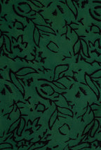 Green jaipur ajrak modal saree