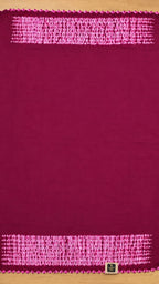 MAROON PEACH MODAL SHIBORI SAREE